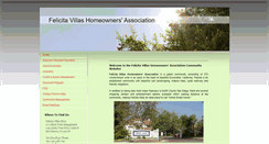 Desktop Screenshot of felicitavillashoa.net